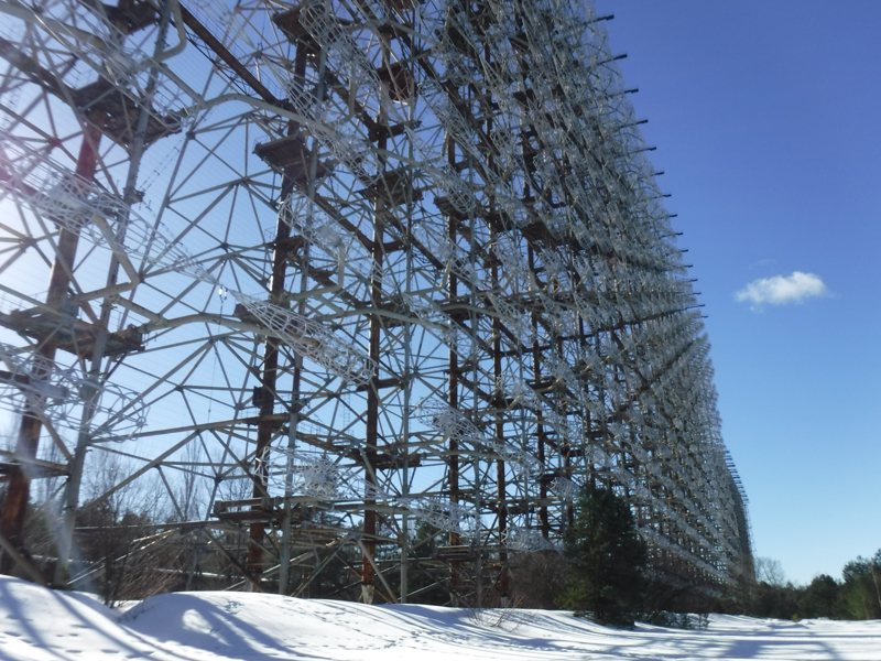 Chernobyl Woodpecker Radar at Chernobyl 2